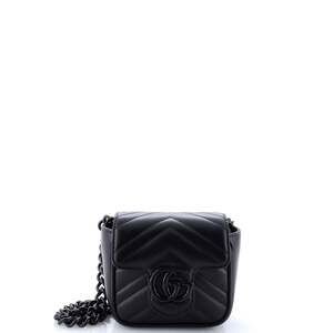 Gucci Gg Marmont Flap Belt Bag #224486G12B